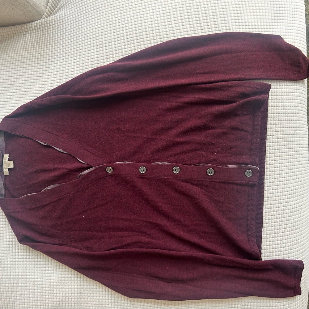 Burberry Britt Merino Wool Cardigan - Picture 3 of 9